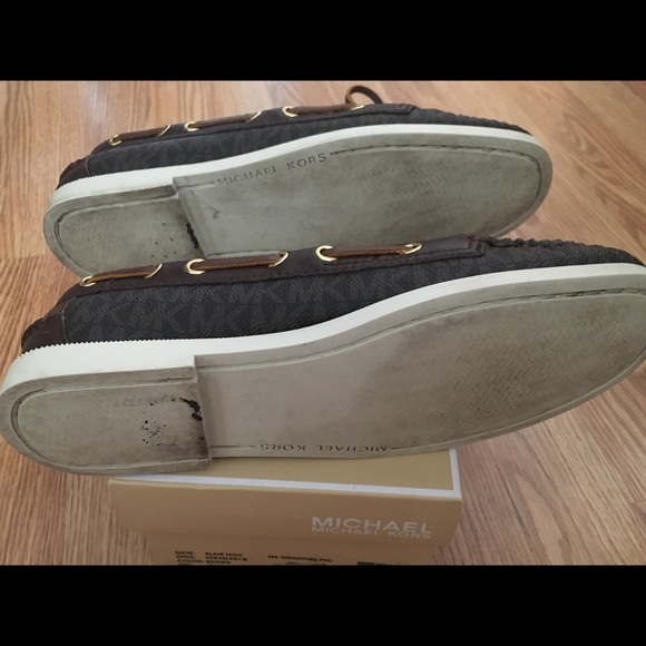 michael kors boat shoes